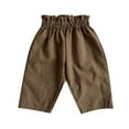 thumbnail image 1 of Kiijoy Boys Linen Wide Leg Pants Summer High Rise Lightweight Pants, Sizes 6-12 Months, 1 of 3