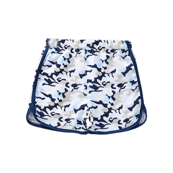 Kiijoy Infant Girls Camo Dolphin Shorts Kids Breathable Casual Sports Shorts, Sizes 6M-5T