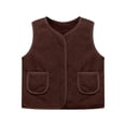 thumbnail image 1 of Kiijoy Girls Vest Kids Solid Color Softshell Sleeveless Outerwear Vest, 18-24 Months, 1 of 4
