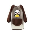 thumbnail image 1 of Kiijoy Kids Art Smock Cute Graphic Waterproof Long Sleeve Painting Apron, Sizes 12-15, 1 of 2