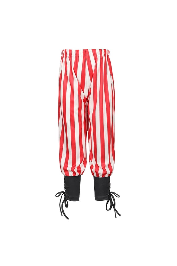 Kids Boys Retro Pants Victorian Breeches with Side Drawstring, Sizes 4-6