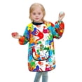thumbnail image 1 of Kiijoy Kids Long Sleeve Art Smock Child Waterproof Painting Apron with Pocket, Sizes 4-6, 1 of 5