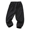 thumbnail image 1 of Kiijoy Little Boys Breathable Joggers Quick Dry Stretch Lightweight Pants, Sizes 5-6, 1 of 4