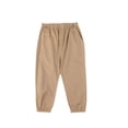 thumbnail image 1 of Kiijoy Little Boys Casual Pants Relaxed Fit Elastic Waist Trousers for Kids, Sizes 6-7, 1 of 5