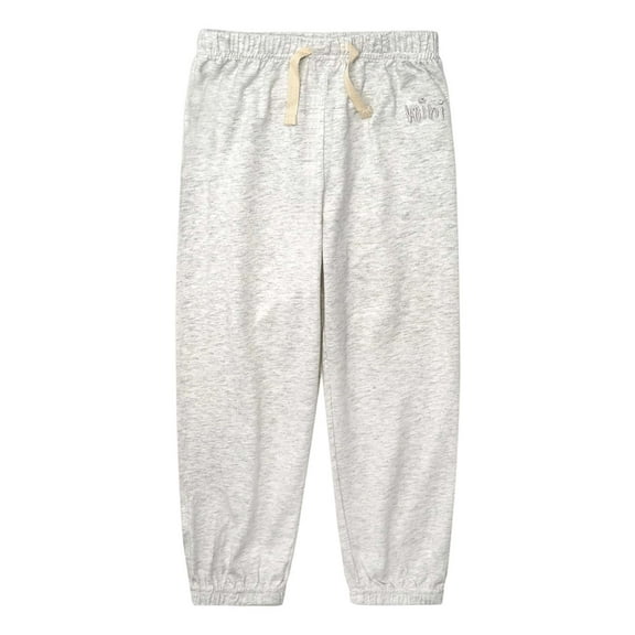 Kiijoy Little Boys Lightweight Loose Fit Pants Casual Cotton Elastic Waist Pants, Sizes 5-6