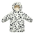 thumbnail image 1 of Kiijoy Little Boys Padded Coat Winter Warm Hooded Puffer Jacket Outerwear, Sizes 6-7, 1 of 3