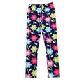 thumbnail image 1 of Kiijoy Little Girls Floral Leggings Kids Skinny Fit Stretch Pull On Pants, Sizes 5-6, 1 of 2