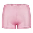 thumbnail image 1 of Kiijoy Little Girls Metallic Ballet Dance Shorts Seamless Gymnastics Bike Shorts, Sizes 3-9, 1 of 5