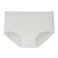 thumbnail image 1 of Kiijoy Little Girls Smooth Fit Comfortable Panty Cotton Soft Brief Underwear, Sizes 6-8, 1 of 2