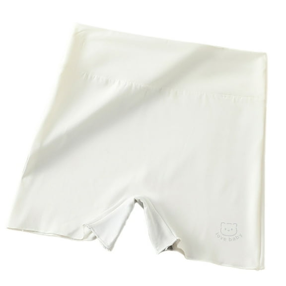 Kiijoy Little Girls Underwear Seamless Boyshorts High Rise Lightweight Shorts, Sizes 6-7