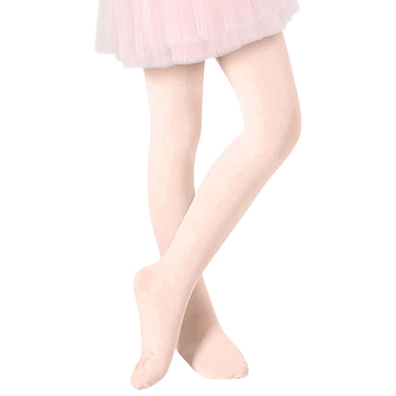Kiijoy Newborn Girls Dance Pantyhose Solid Color Stretch Ballet Tights Leggings, Sizes 6-12M