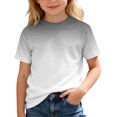 thumbnail image 1 of Kiijoy Summer Boys Gradient T-Shirt Casual Short Sleeve Crew Neck T Shirt Tee, Sizes 2-13, 1 of 5
