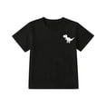 thumbnail image 1 of Kiijoy Summer Boys Graphic Tee Dinosaur Crew Neck Short Sleeve T-Shirt Top, Sizes 1-13, 1 of 2