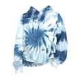 thumbnail image 1 of Kiijoy Teen Boys Tie Dyed Hoodie Casual Sports Hooded Sweatshirt for Kids, Sizes 13-14, 1 of 3