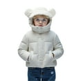 thumbnail image 1 of Kiijoy Teen Boys Winter Down Coat Warm Hooded Padded Coat Kids Outerwear, Sizes 13-14, 1 of 3