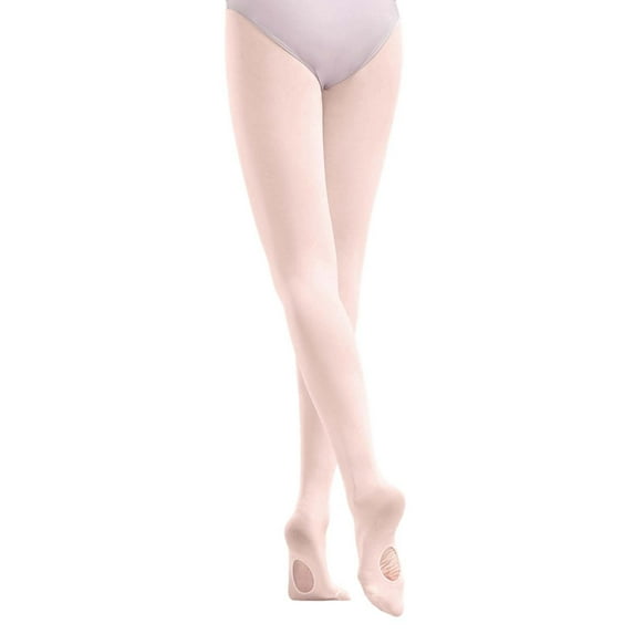 Kiijoy Teen Girls Ballet Dance Tights Stretch Pantyhose Breathable Leggings, Sizes 12-14