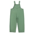 thumbnail image 1 of Kiijoy Girls Overalls Casual Solid Romper Sleeveless Adjustable Strap Jumpsuit, 1 of 4
