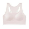 thumbnail image 1 of Kiijoy Teen Girls Seamless Racerback Sports Bra Breathable Workout Tank Top, Sizes 14-16, 1 of 8