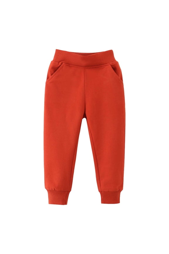Toddler Boy's Sweatpants Solid Color Casual Sports Jogger Pants Trousers, Sizes 2-3