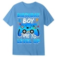 thumbnail image 1 of Kiijoy Toddler Boys Birthday T-Shirt Graphic Short Sleeve T Shirt, Blue, Sizes 4-5, 1 of 2