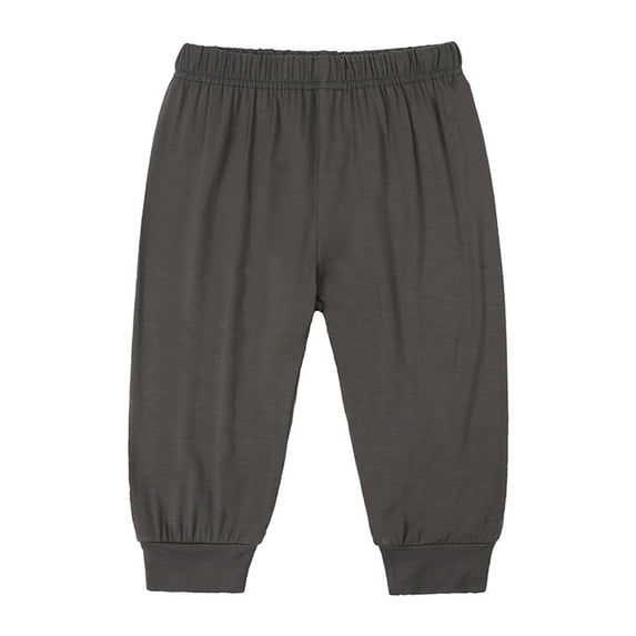 Kiijoy Toddler Boys Casual Pants Soft Breathable Pull On Pants Baby's Slacks, Sizes 2-3