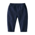 thumbnail image 1 of Kiijoy Toddler Boys Casual Pull On Pants Kids Relaxed Fit Mid Rise Pants, Sizes 2-3, 1 of 3
