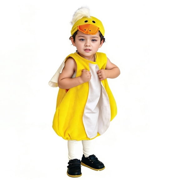 Kiijoy Toddler Boys Co_stume Cute Role Play Romper with Hat Outfit Set, Sizes 2-3