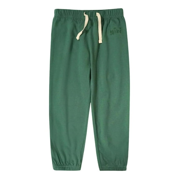 Kiijoy Toddler Boys Lightweight Loose Fit Pants Casual Cotton Elastic Waist Pants, Sizes 2-3