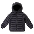 thumbnail image 1 of Kiijoy Toddler Boys Lightweight Padded Jacket Winter Hooded Outerwear Down Coat, Sizes 3-4, 1 of 2