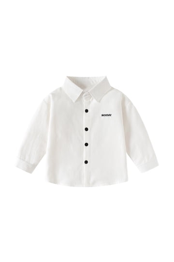 4t ivory dress shirt Avery Hill Boys Long Sleeved Simple Dress Shirt in Ivory or White (Baby, Toddler & Little Boys)