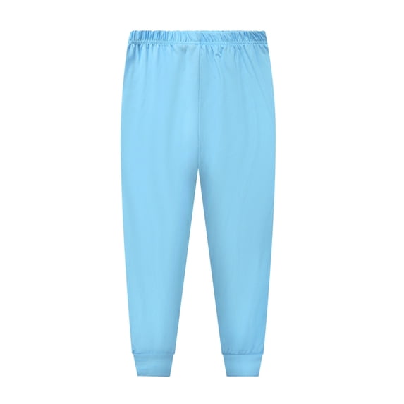 Kiijoy Toddler Boys Sleep Pants Kids Unisex Soft Nightwear Pull-On Loungewear Pants, Sizes 4-5T
