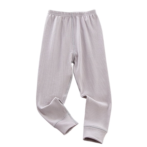 Kiijoy Toddler Boys Sleep Pants Solid Soft Comfortable Loungewear Pants, Sizes 2-12