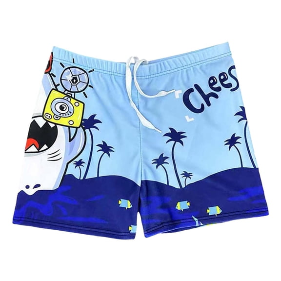 Kiijoy Toddler Boys Swim Trunks Quick Dry Stretch Swimming Shorts Bathing Suit with UPF50+