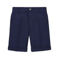 thumbnail image 1 of Kiijoy Toddler Boys Tailored Shorts Solid Color Flat Front Suit Shorts, Sizes 4-5, 1 of 2