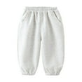 thumbnail image 1 of Kiijoy Toddler Girls Casual Sweatpants Active Joggers Pants for Spring Fall, Sizes 1-2, 1 of 2