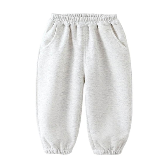 Kiijoy Toddler Girls Casual Sweatpants Active Joggers Pants for Spring Fall, Sizes 2-3