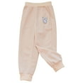 thumbnail image 1 of Kiijoy Toddler Girls Cute Bunny Print Sweatpants Casual Sportswear Jogger Pants, Sizes 4-5, 1 of 3