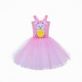 thumbnail image 1 of Kiijoy Toddler Girls Easter Rabbit Tutu Dress Cute Sleeveless Party Dress, Sizes 2-12, 1 of 4