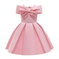 thumbnail image 1 of Kiijoy Toddler Girls Elegant Off Shoulder Party Dress Pageant Princess Dress, Sizes 4-5, 1 of 8