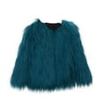 thumbnail image 1 of Kiijoy Toddler Girls Coat Windproof Winter Warm Thicken Jacket Outerwear, Blue, 1-2 Years, 1 of 3