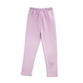 thumbnail image 1 of Kiijoy Toddler Girls Lined Leggings Cozy Stretch Tights Casual Pants, Sizes 4-5, 1 of 8