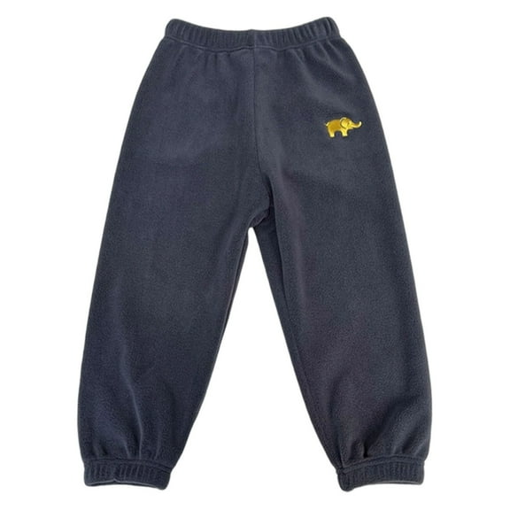 Kiijoy Toddler Girls Pants Winter Warm Thermal Joggers Sleep Pants, Sizes 3-4