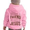 thumbnail image 1 of Kiijoy Toddler Girls Hoodie Casual Letter Print Pullover Hooded Sweatshirt, Sizes 2-3, 1 of 6