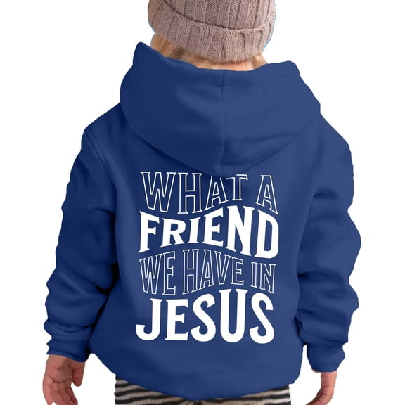 Kiijoy Toddler Girls Hoodie Casual Letter Print Pullover Hooded Sweatshirt, Sizes 3-4