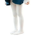 thumbnail image 1 of Kiijoy Toddler Girls Knitted Pantihose Cotton Soft Stretch Leggings Tights, Sizes 2-4, 1 of 8
