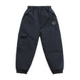 thumbnail image 1 of Kiijoy Toddler Girls Padded Snow Pants Thick Winter Warm Puffer Cargo Pants, Sizes 4-5, 1 of 3
