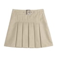 thumbnail image 1 of Kiijoy Toddler Girls Pleated Skirt School Uniform Cotton Casual A Line Skirt, Sizes 4-5, 1 of 3