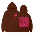 thumbnail image 1 of Kiijoy Toddler Girls' Preppy Graphic Hoodie Palm Print Hooded Sweatshirt, Sizes 2-3, 1 of 6
