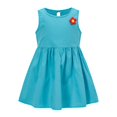 thumbnail image 1 of Kiijoy Toddler Girls Sleeveless Dress Comfort Fit Casual Cotton Summer Dress, Sizes 12M-6Y, 1 of 4