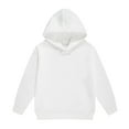 thumbnail image 1 of Kiijoy Toddler Girls Solid Hoodie Cotton Casual Hooded Sweatshirt Pullover Top, Sizes 4-5, 1 of 3